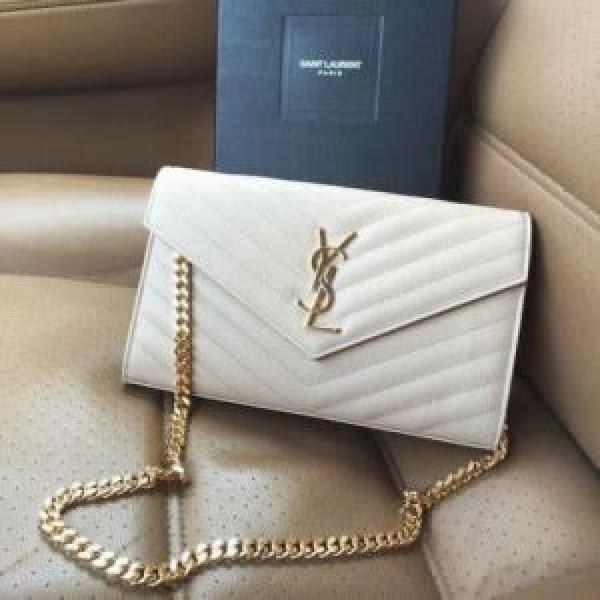 Saiint Laurrent Envelope Bag With Double Box &amp; Dust Cover