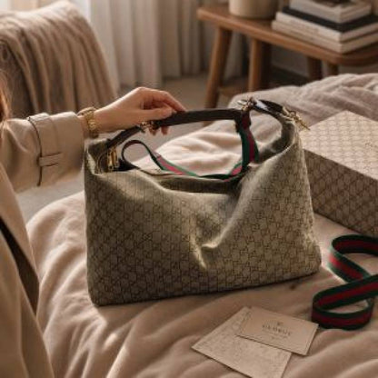 GUCCII BRERA LARGE TOTE BAG WITH DUST BAG AND PREMIIUM QUALITY BOX