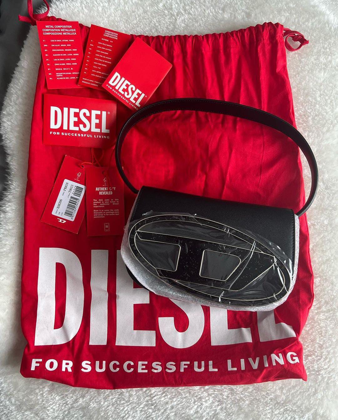 Diesel 1DR XS Mini With Original Box Carry Bag