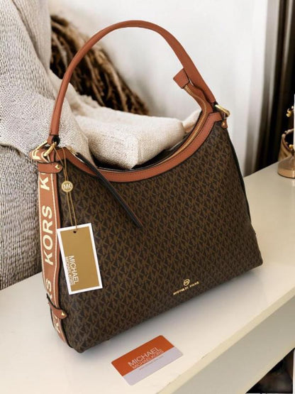 Michael Kors Hobo Shoulder Bag With Dust Bag Includes Logo