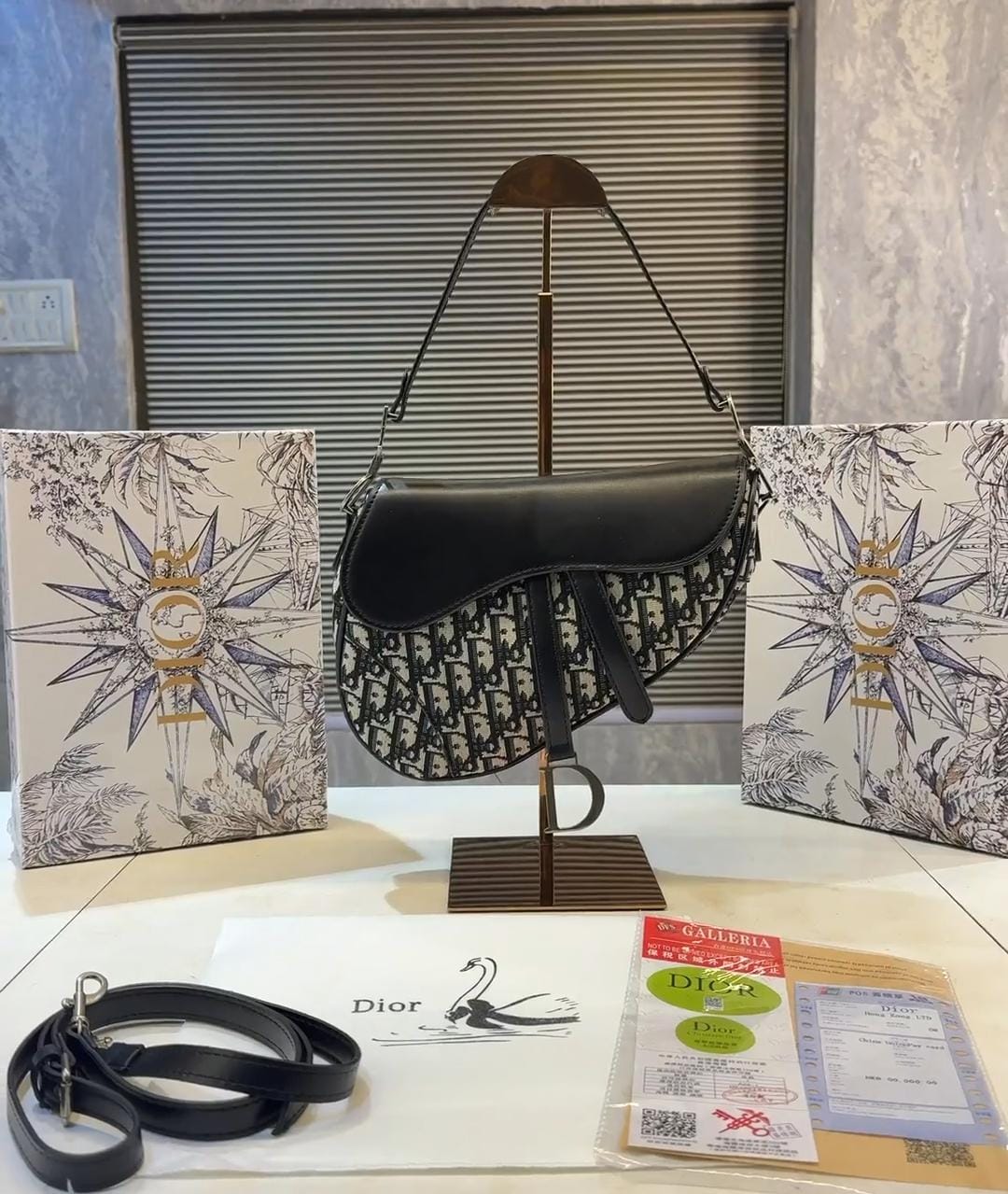 Christian Dior saddle with box