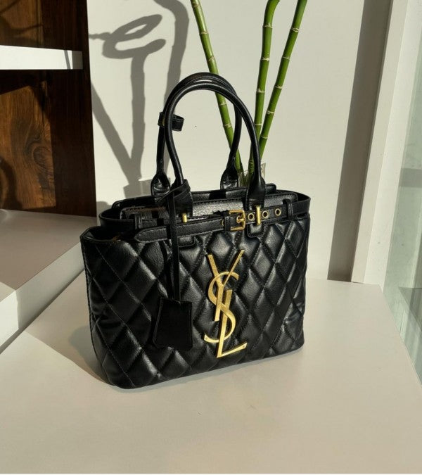 Ysl saint laurent medium kate tassel mock croc sling bag