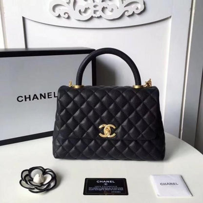 Chanel Flap Top Handle Bag With Box premium quality