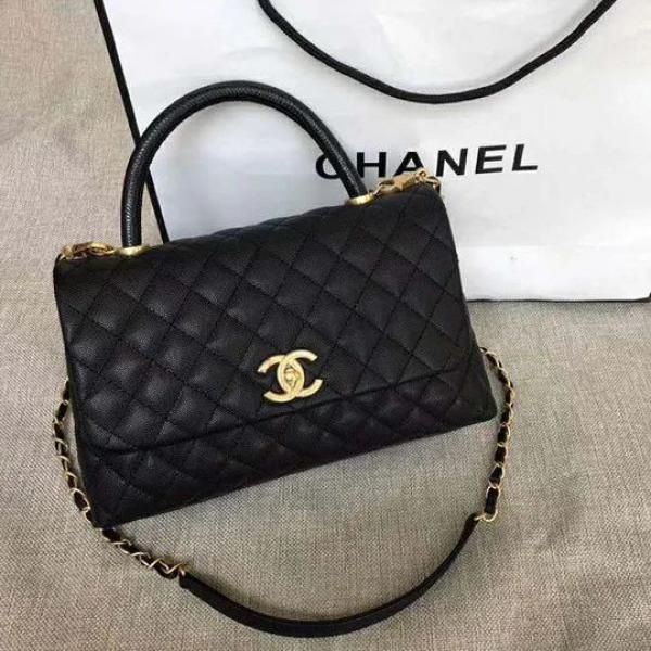 Chanel Flap Top Handle Bag With Box premium quality
