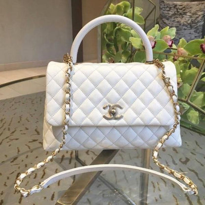 Chanel Flap Top Handle Bag With Box premium quality