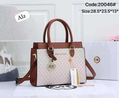 Michael Kors Satchel Shoulder Bag With Dust Bag Includes Logo