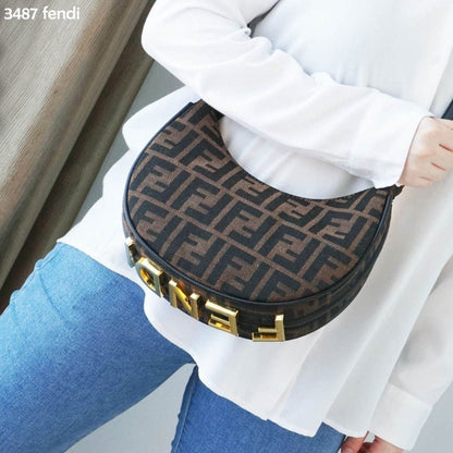 Fendii graphy hobo sling bag with box