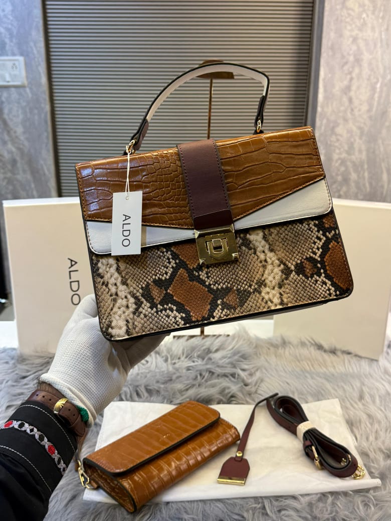 Aldo Hennah Womens Top Handle with box