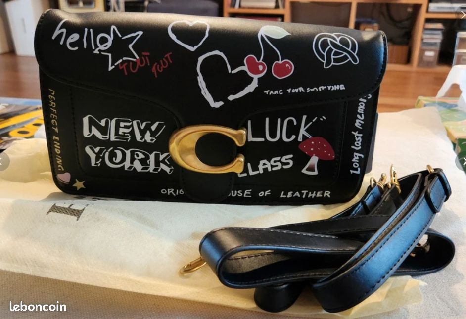 Coach SKETCH PRINT TABBY 26 With Double Box premium quality