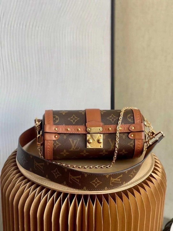 Louis vuttion papillon trunk monogram bag with og box dust bag(carry bag)