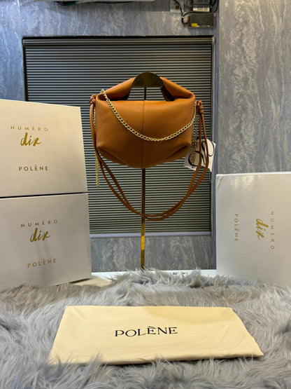 Poleene Bri Edition Textured Camel with box