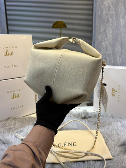 Poleene Bri Edition Textured Camel with box