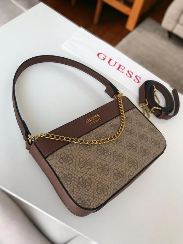 Guess Kateey Mini Top Zip Shoulder Bag with box premium quality