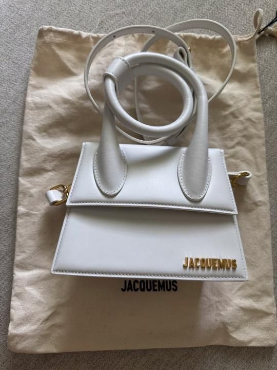 Jaccquemus Le Chiquito Noeud mini leather bag with box premium quality