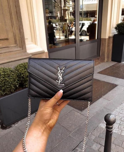 Ysl Envelope Bag With Double Box &amp; Dust Cover