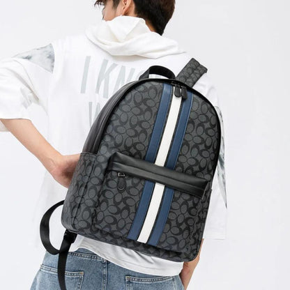 Coachh mens backpack in signature with Dust Cover premium quality
