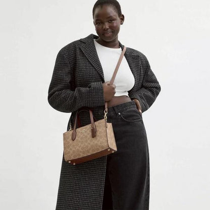 Coachh mini nina tote bag premium quality with double box