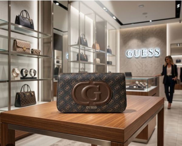 Gueess flap shoulder bag premium quality with og box