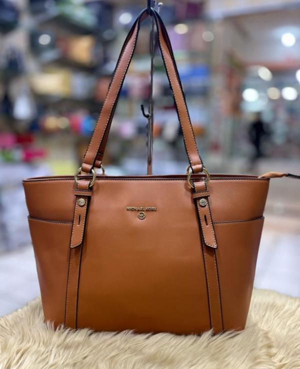 Miichael Kors Sullivan Side Cut Tote Bag With Dust Bag