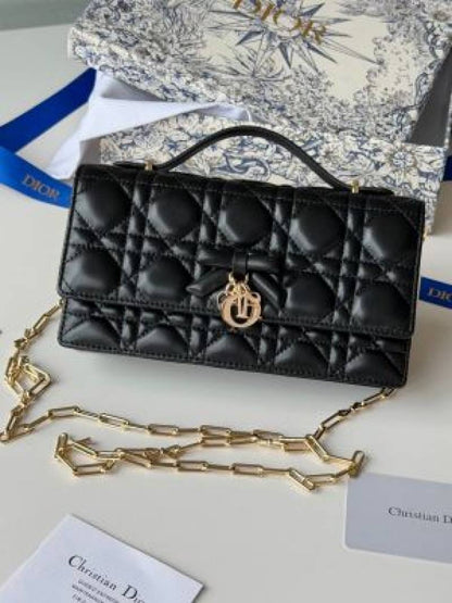 Christiian diorr Lady D-Joy Style Chain Shoulder Bag with premium quality box