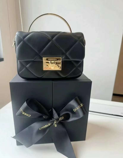 CHARLES &amp; KEITH HOBO BAG WITH OG BOX (PINK)