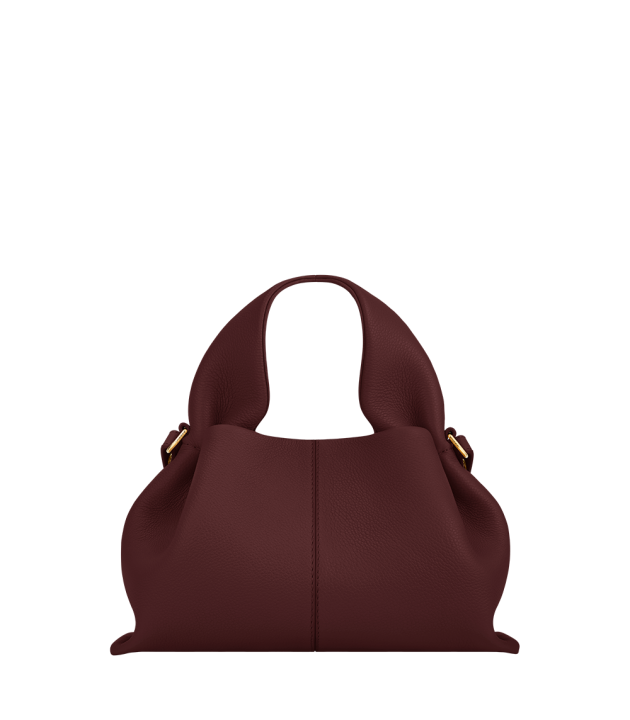 Poleene Numero Neuf Leather Shoulder Bag with box