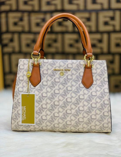 Miichael korrs cynthia small signature logo satchel